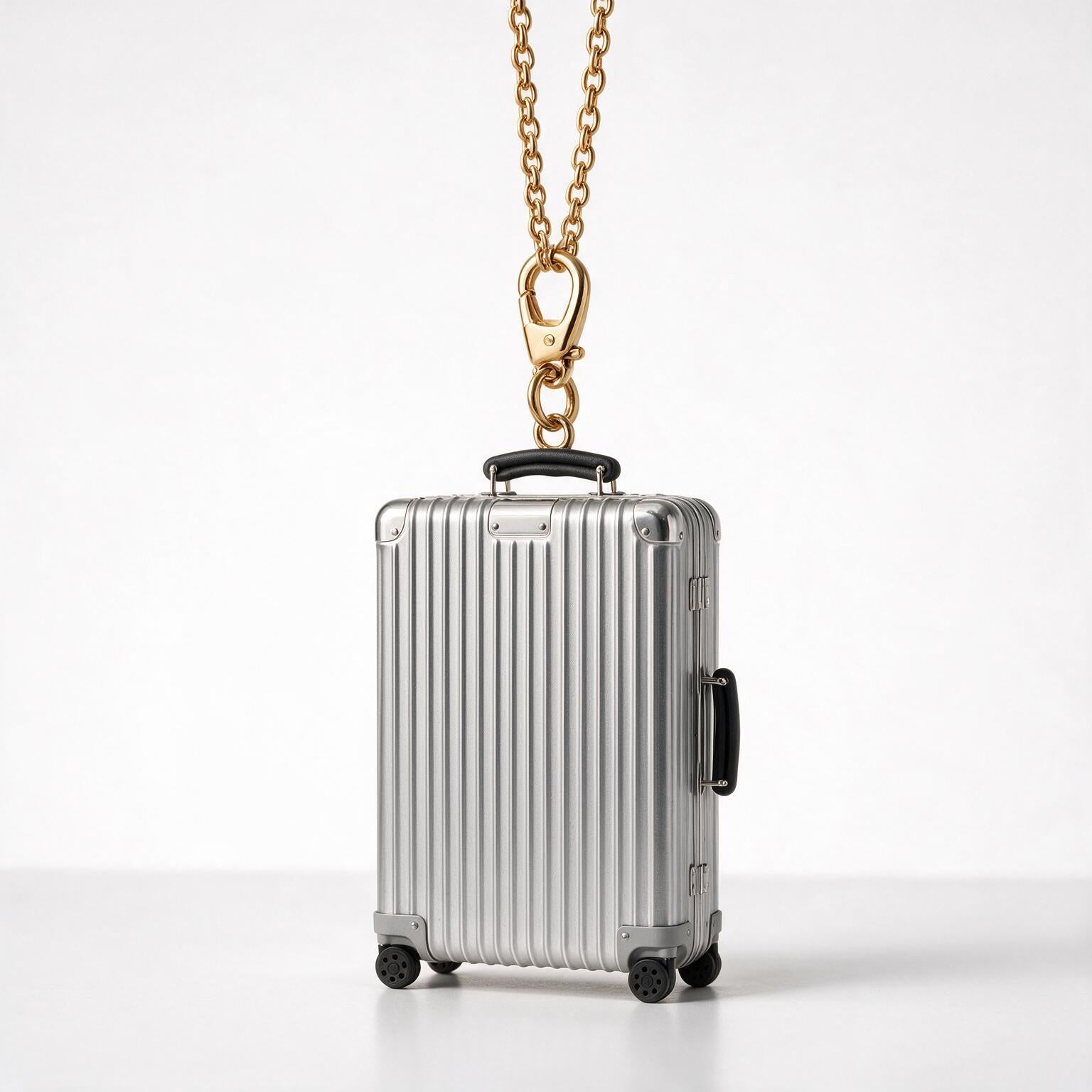 Check-In L Miniaturkoffer Schlüsselanhänger